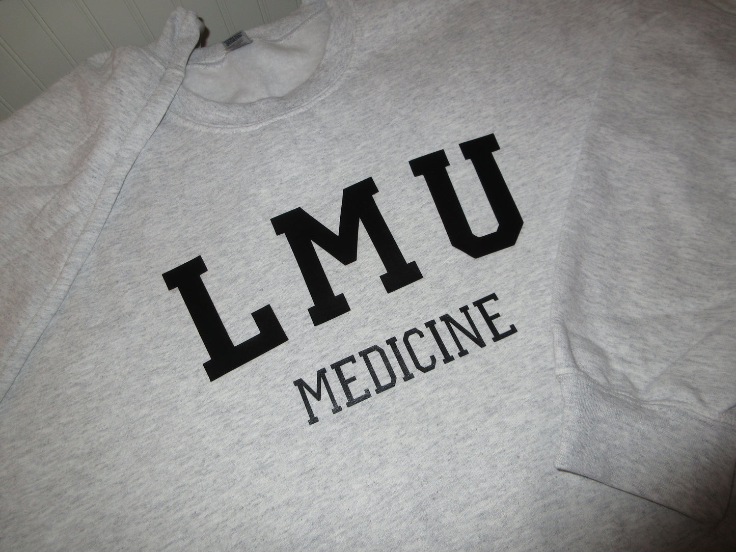 Customizable School Logo Crewneck (Unisex) - Large Centered - Designs by Smiley