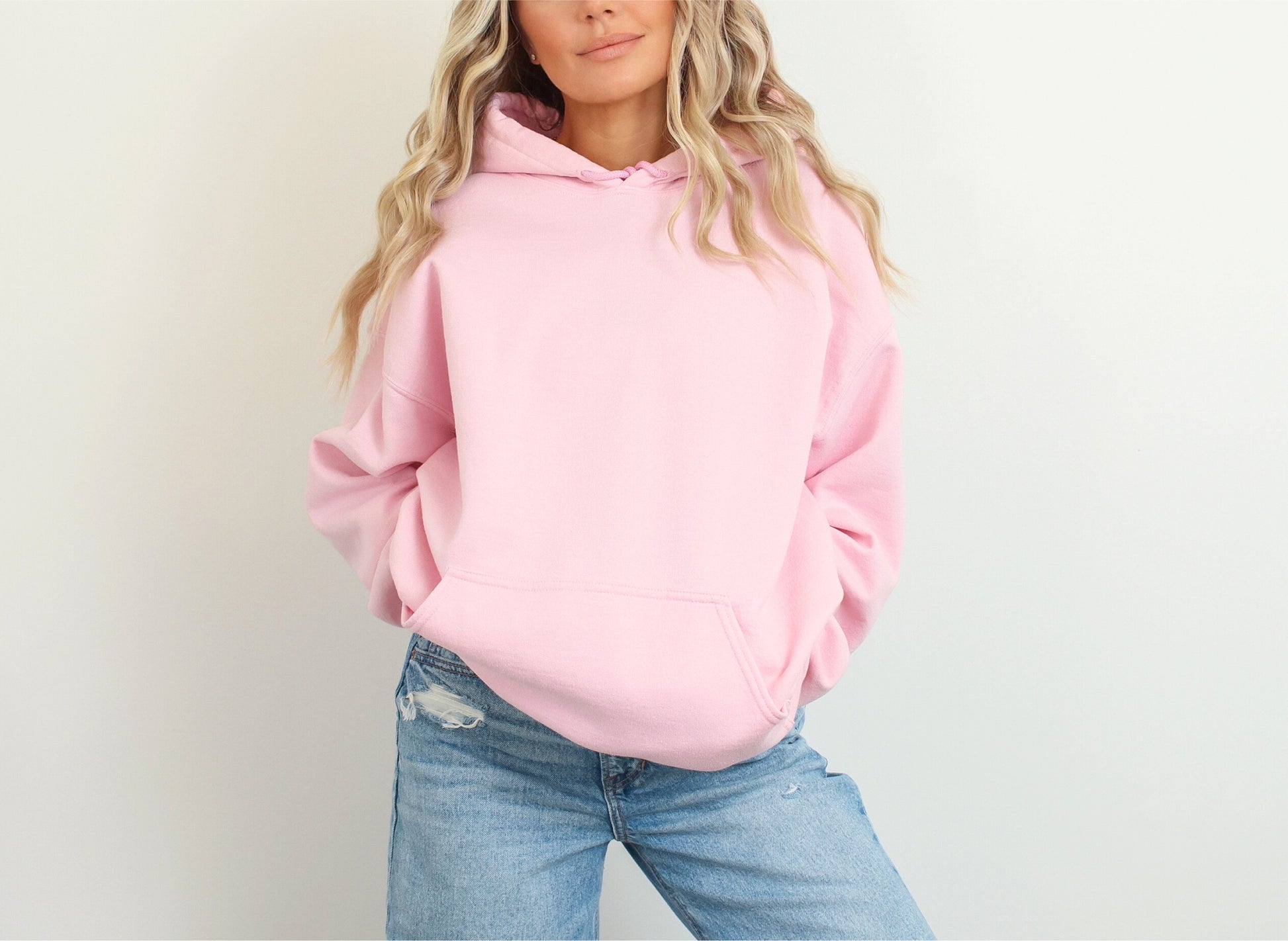 Customizable School Logo Hoodie (Unisex) - Large Centered - Designs by Smiley