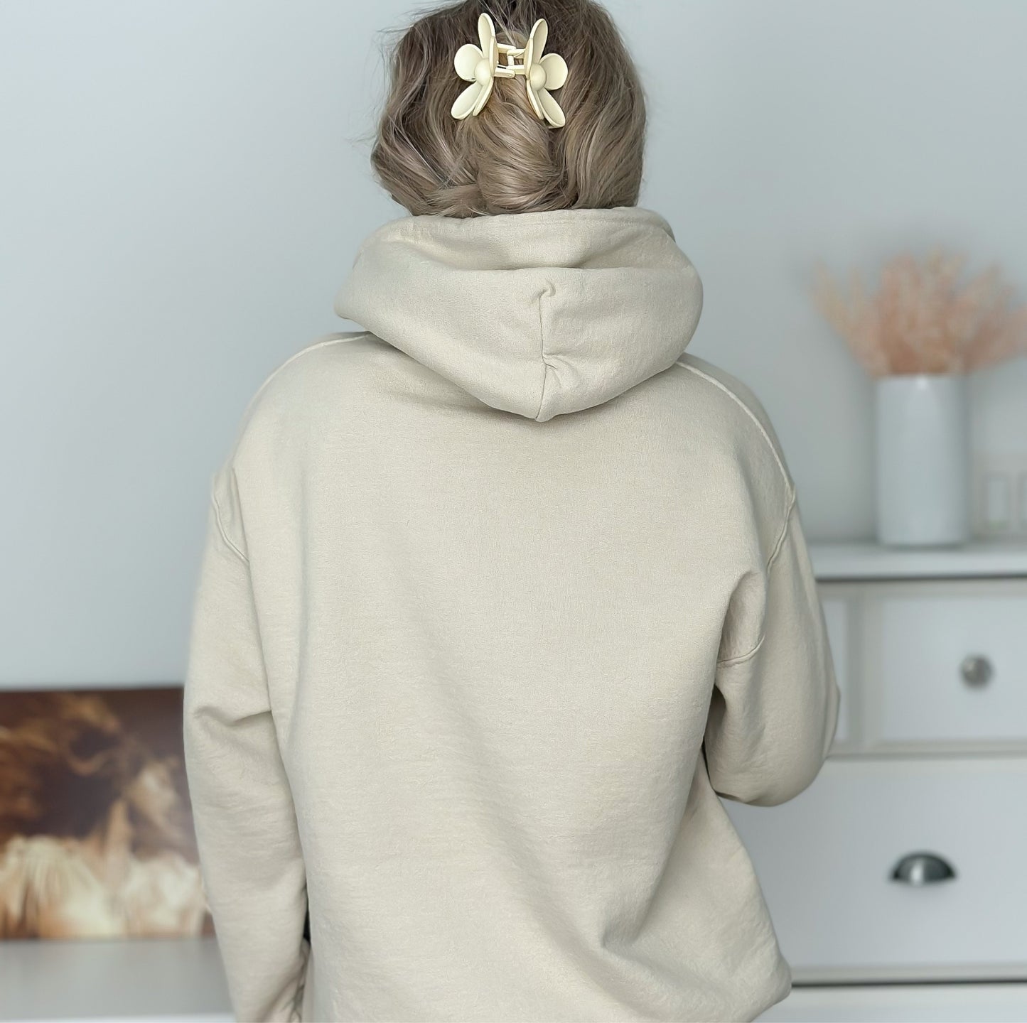 Customizable School Logo Hoodie (Unisex) - Large Centered - Designs by Smiley
