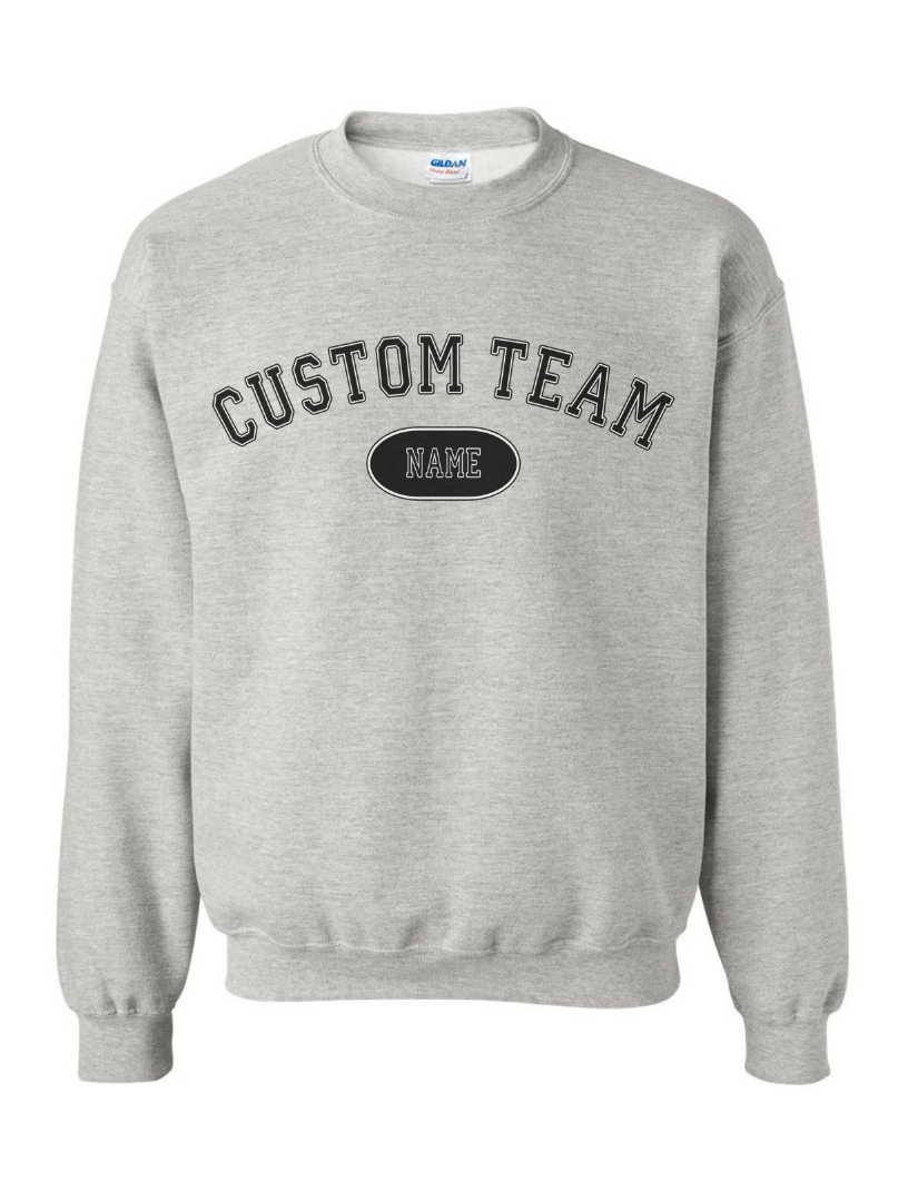 Custom Sports Team Unisex Crewneck - Designs by Smiley
