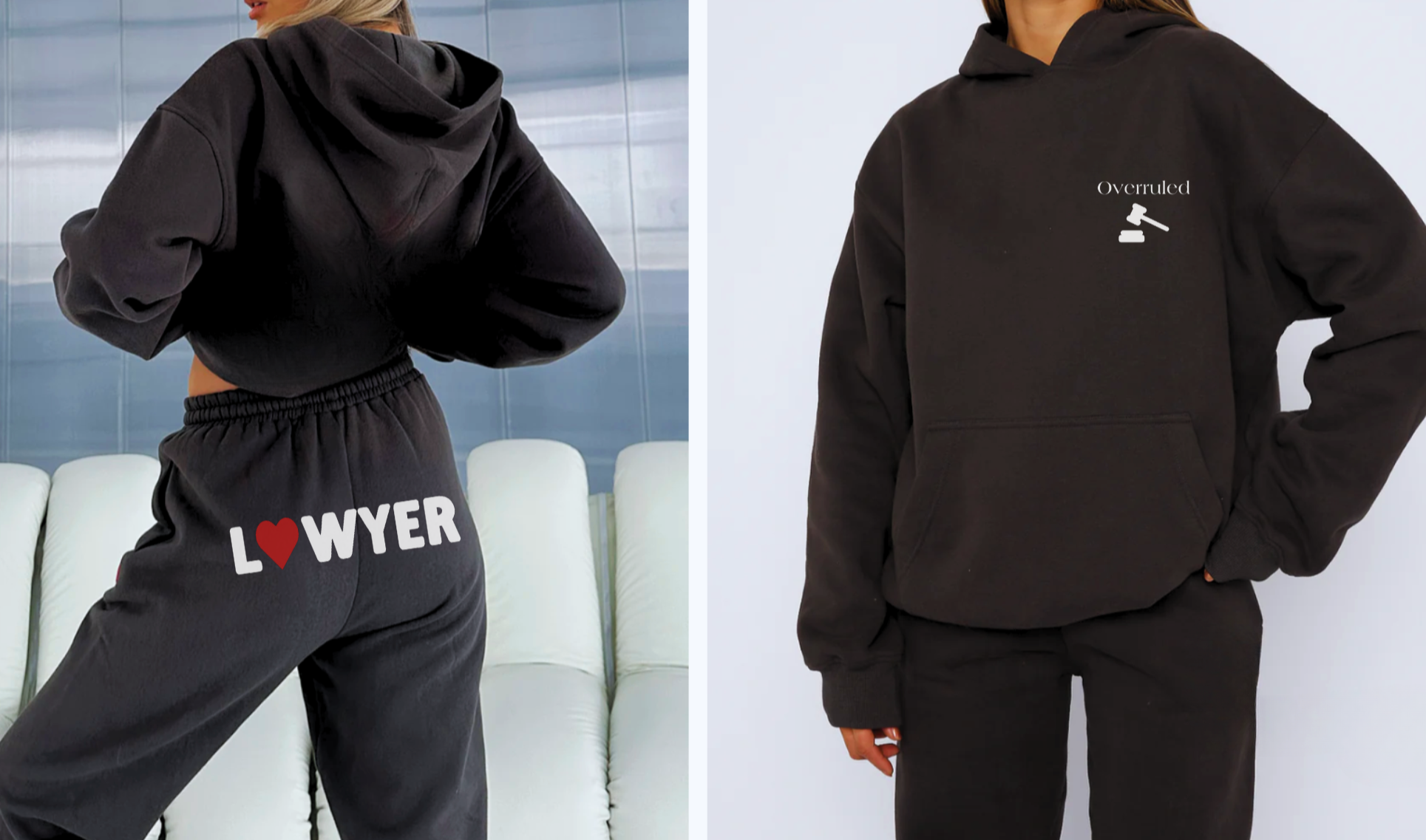 Overruled Hooded Sweatshirt - Designs by Smiley
