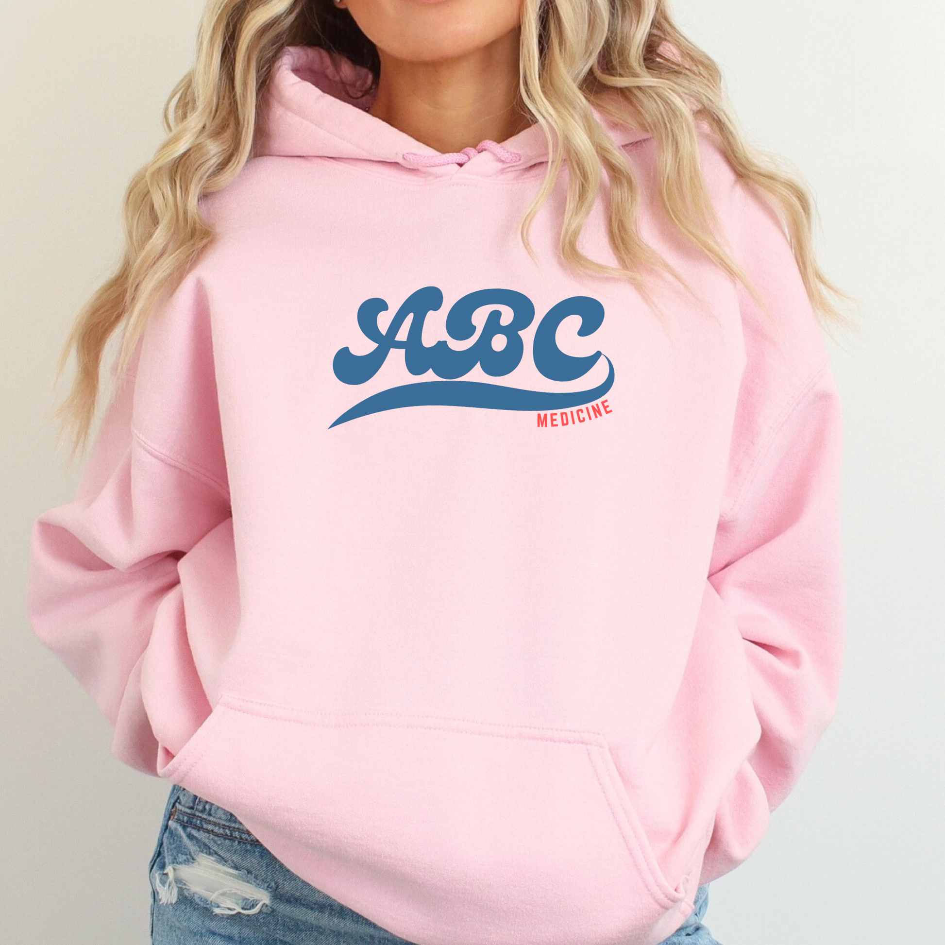 Little League Logo Custom School Name Hoodie - Designs by Smiley