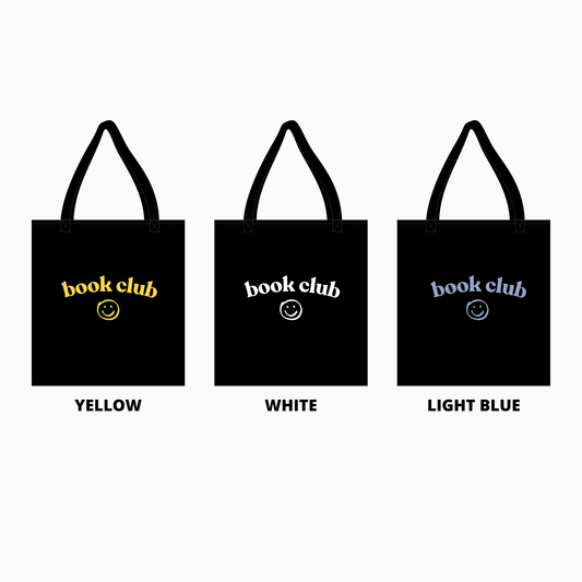 'Book Club' Tote in Black