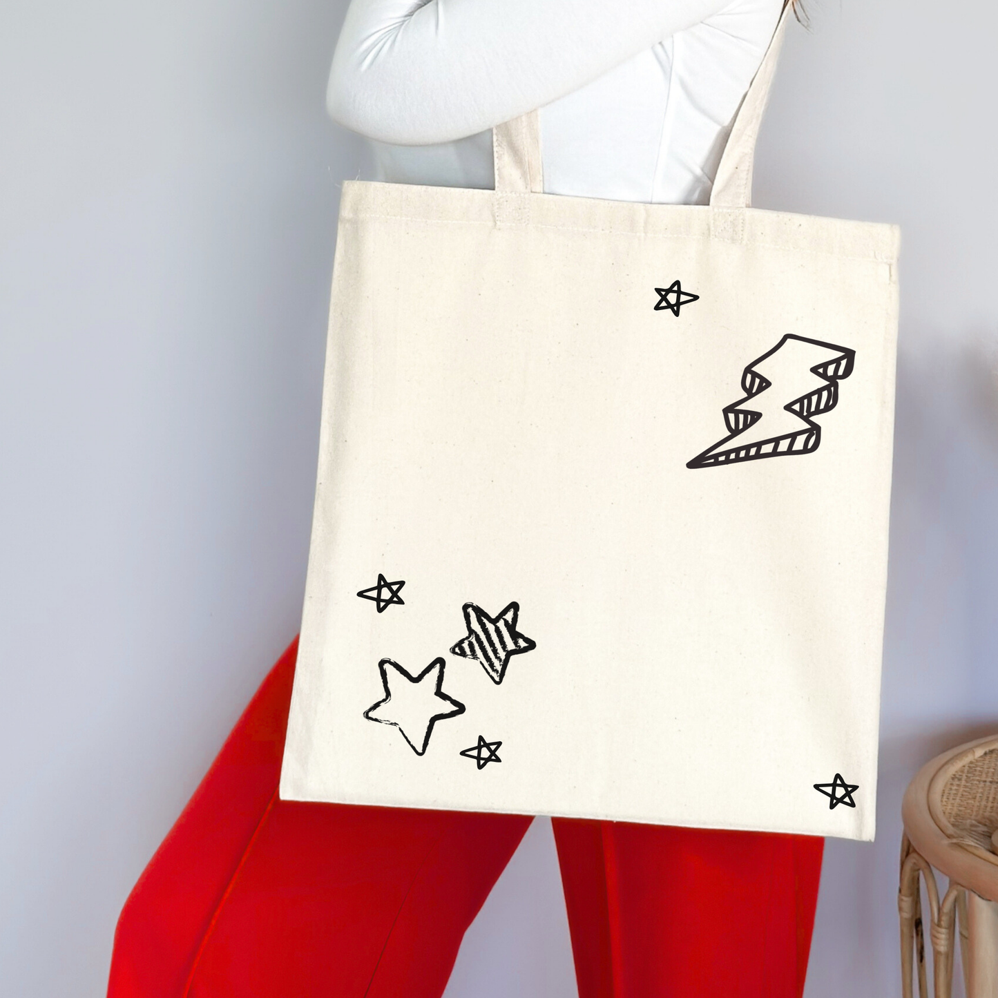 Playful Doodle Tote