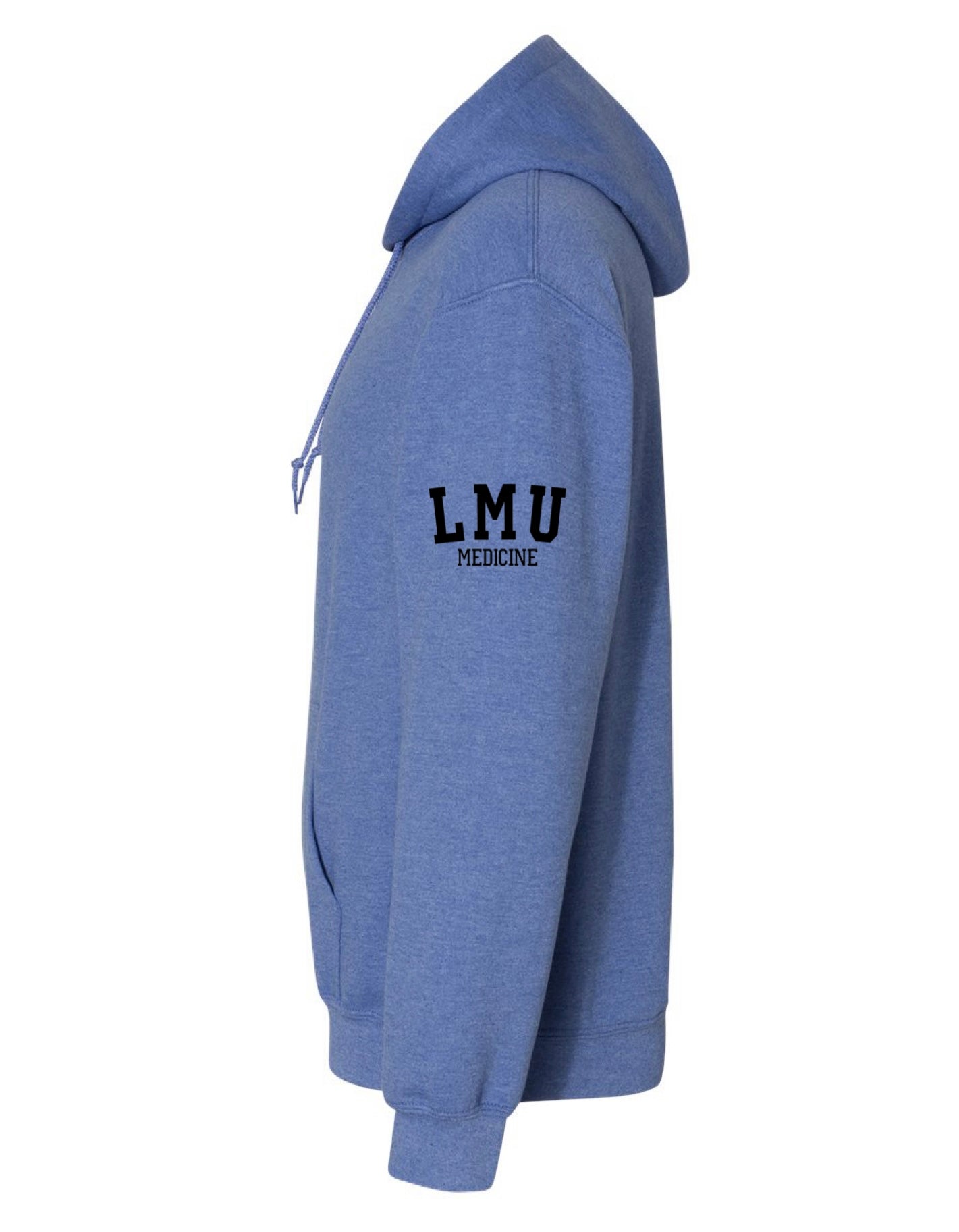 Custom Small School Name on Sleeve Unisex Hoodie