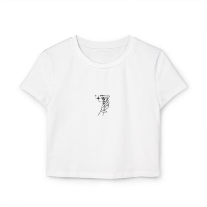 Dirty Martini Women’s Baby Tee - Designs by Smiley