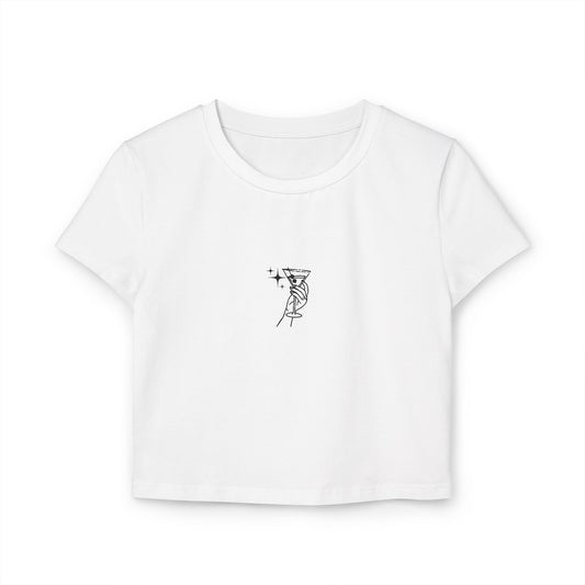 Dirty Martini Women’s Baby Tee - Designs by Smiley