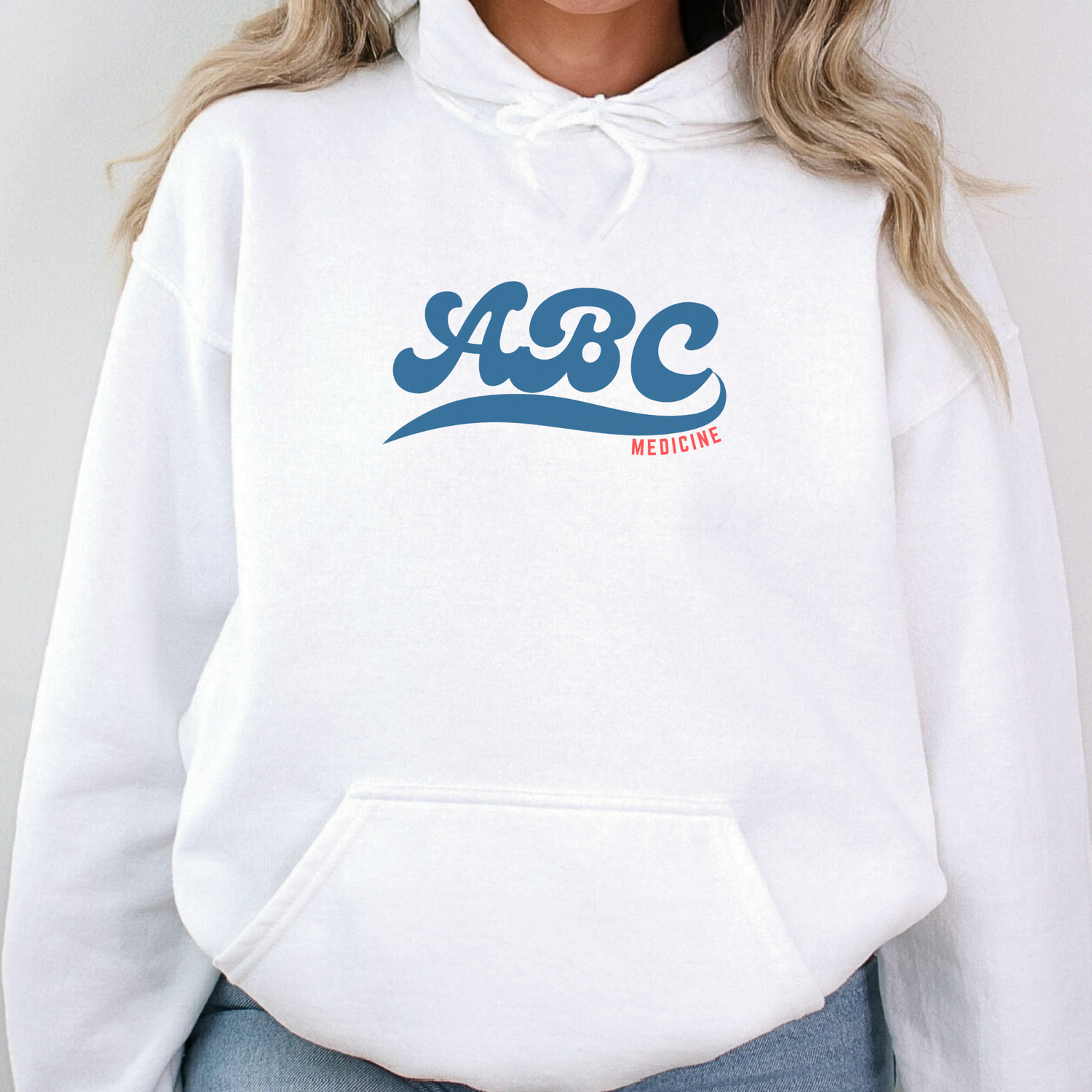 Little League Logo Custom School Name Hoodie - Designs by Smiley