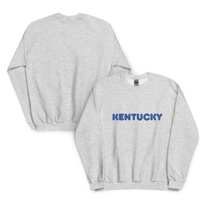 Kentucky Wildcats Bubble Letter Unisex Crewneck Sweatshirt