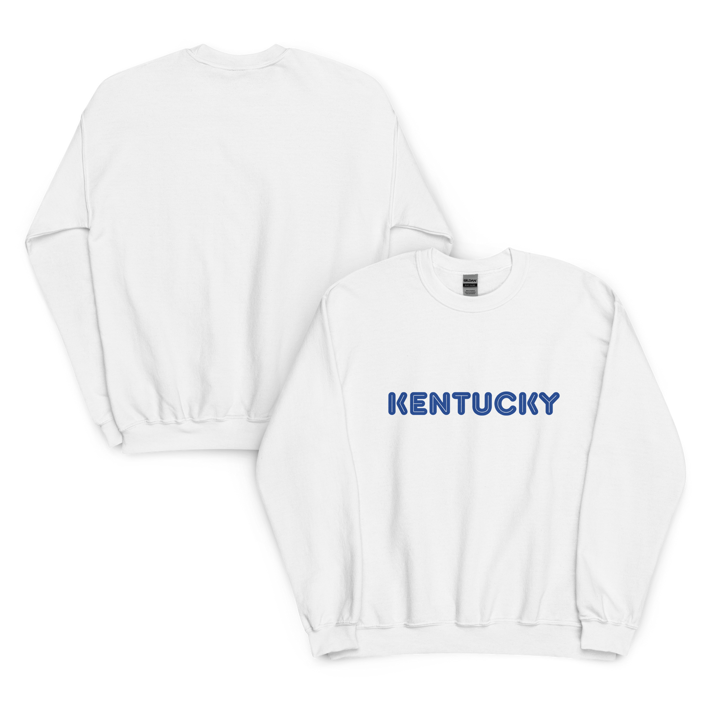 Kentucky Wildcats Bubble Letter Unisex Crewneck Sweatshirt