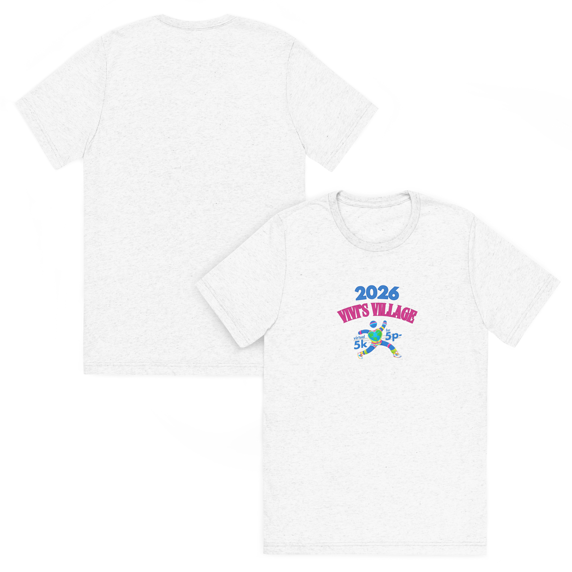 Peds Club 5k Short Sleeve T-Shirt in White - Designs by Smiley