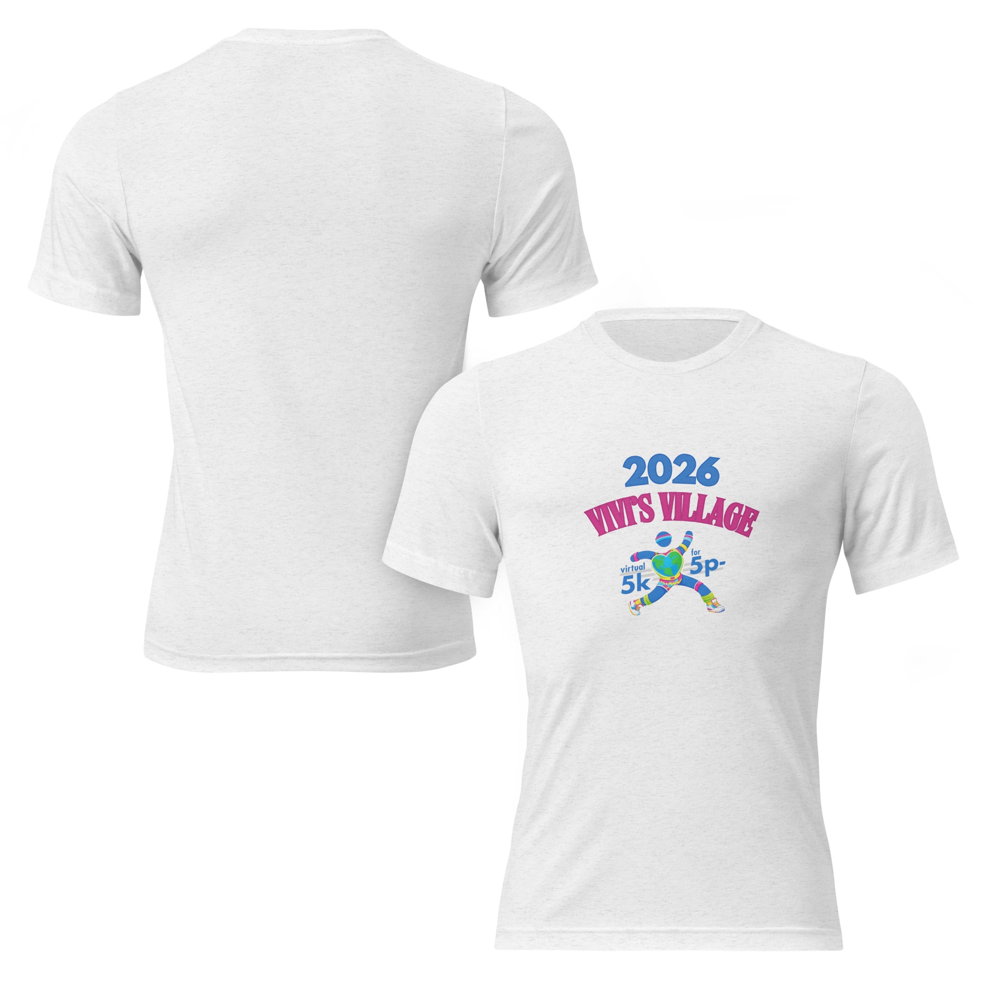 Peds Club 5k Short Sleeve T-Shirt in White - Designs by Smiley